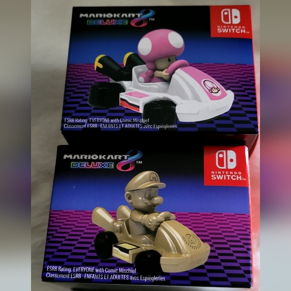 McDonald's 2024 Mariokart Deluxe 8 Nintendo Switch Kid's Toy - Picture 14 of 15